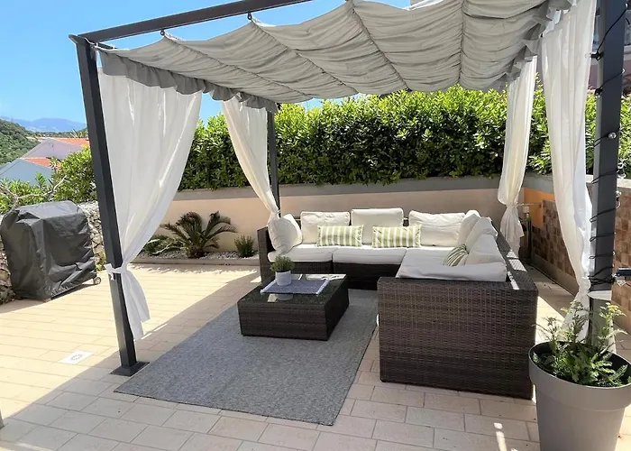 Summer Escape On Island Rab Villa