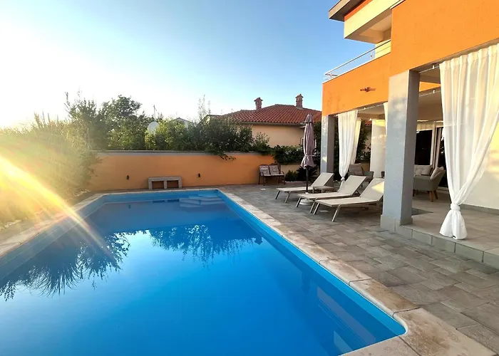 Summer Escape On Island Rab Villa